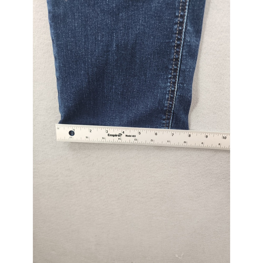 Lee Riders Womens Bootcut Jeans Dark Wash Indigo Stretch Denim Mid Rise Size 10 - Picture 12 of 12